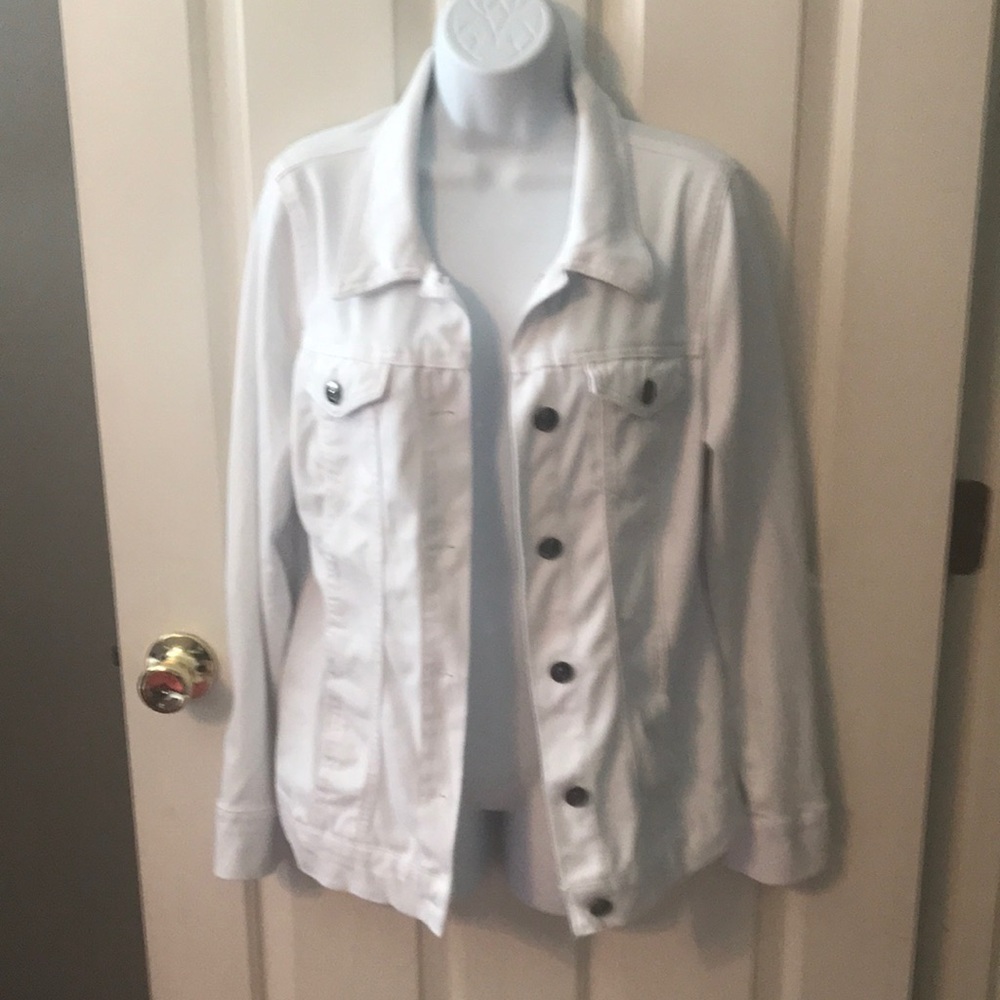 Gloria Vanderbilt Jean Jacket Sz M